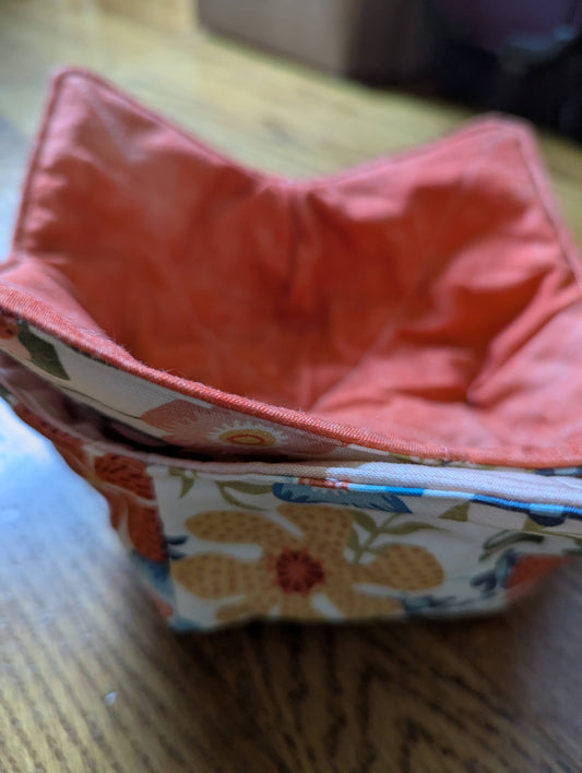 Floral Print Bowl Cozy