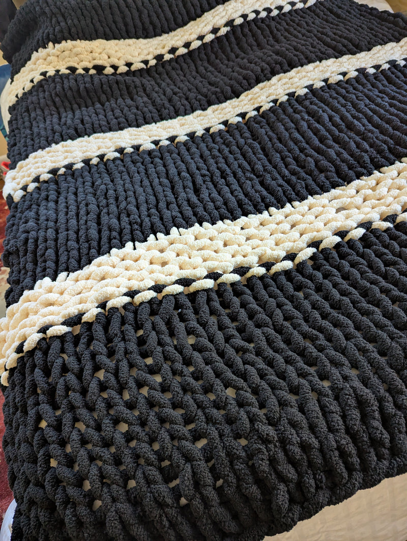 Hand Knit blanket