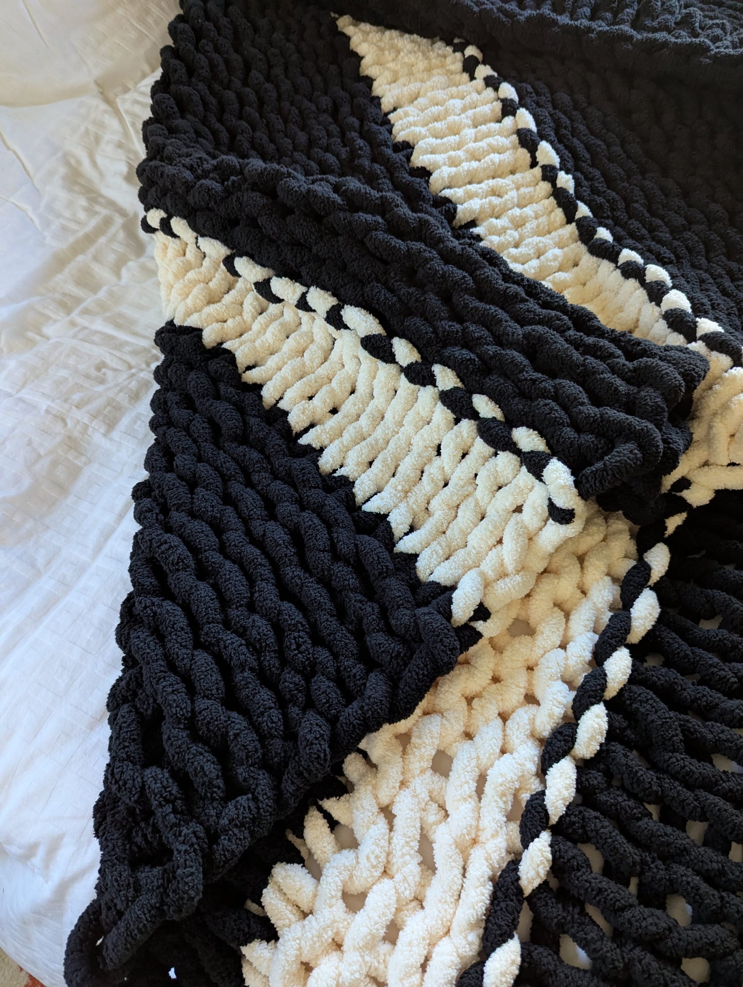 Hand Knit blanket
