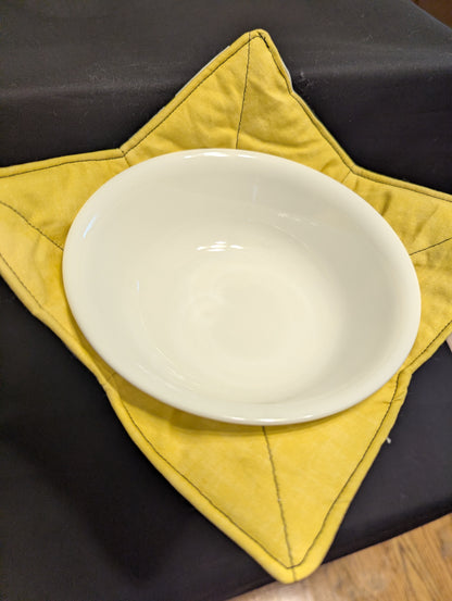 Animal Print/Yellow Bowl Cozy