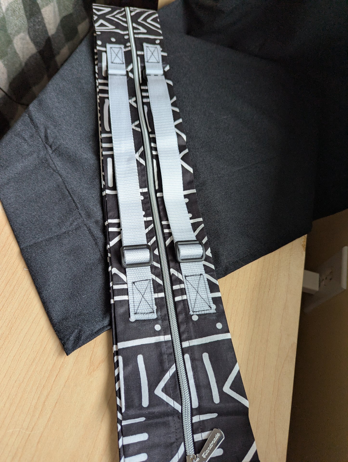 Black Print - Collapsible Bag