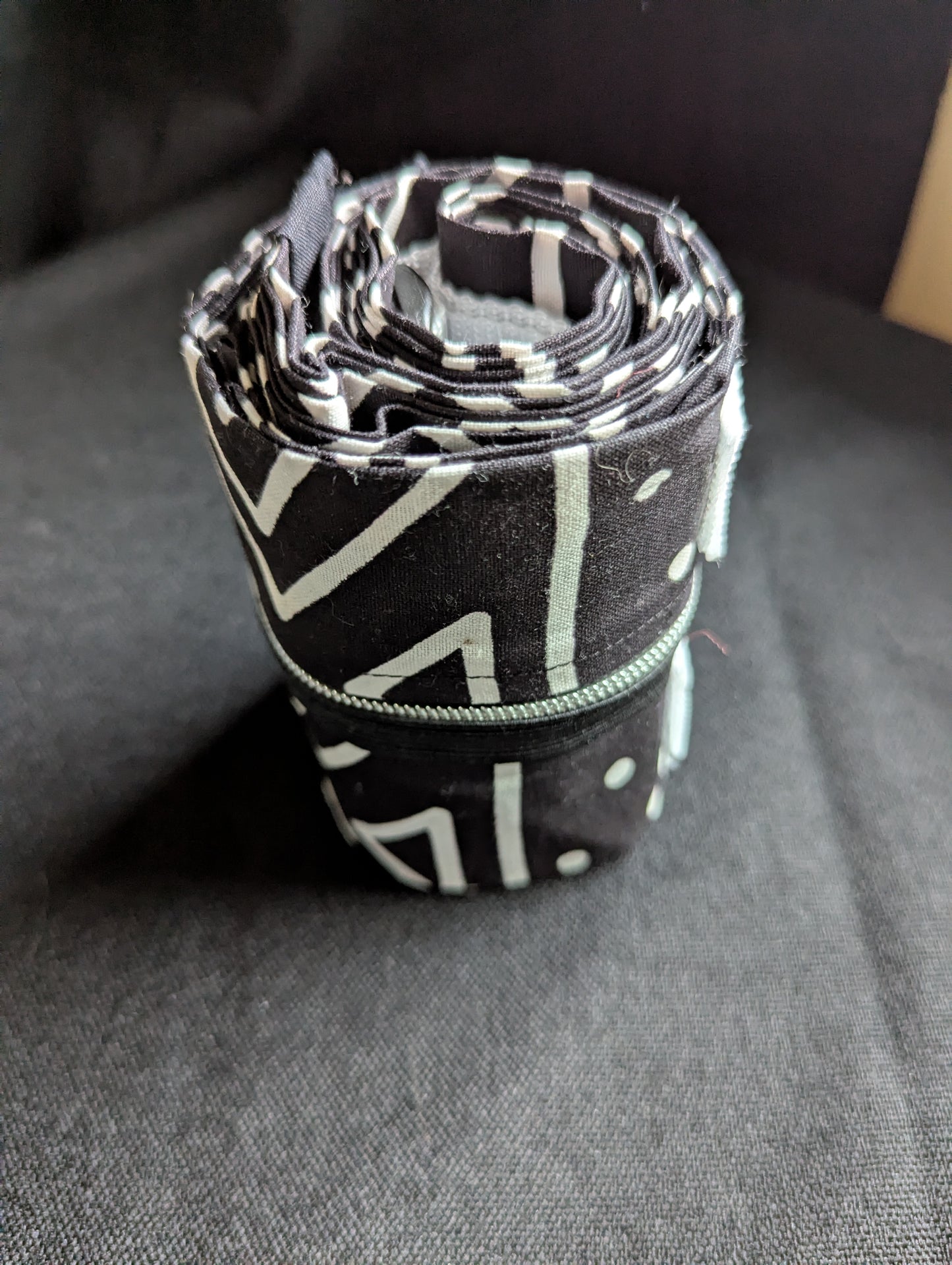 Black Print - Collapsible Bag