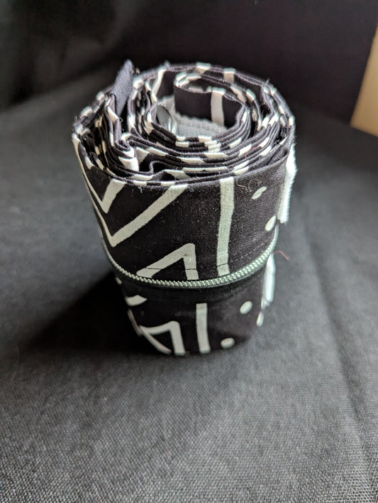 Black Print - Collapsible Bag